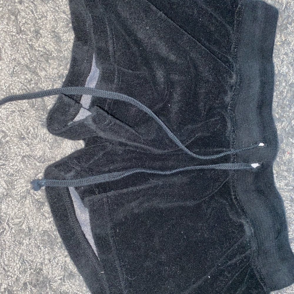 Black Hardtail Shorts